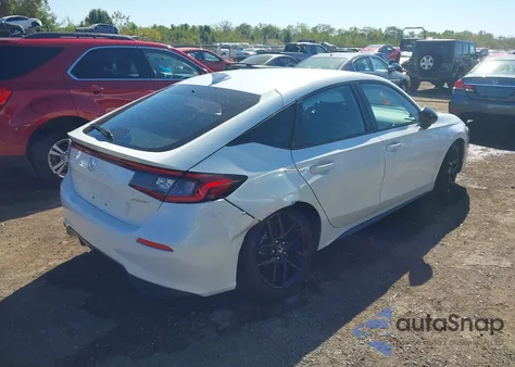 2024 Honda Civic Sport из США, поврежденный, VIN 19XFL2H81RE037053